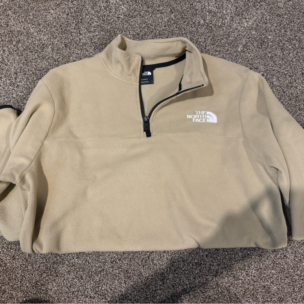 The North Face Beige Fleece Jacket